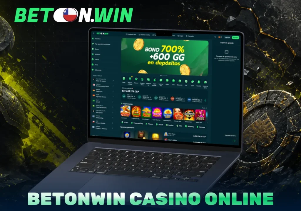 BetonWin Casino Online y Apuestas Deportivas en Chile: plataforma de casino y apuestas con juegos, promociones y navegación intuitiva
